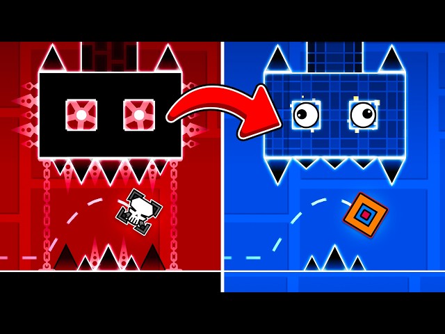 Rebuilding Official Levels FROM MEMORY in Geometry Dash!