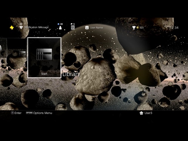 Saturn's Rings Dynamic Theme (WIP)