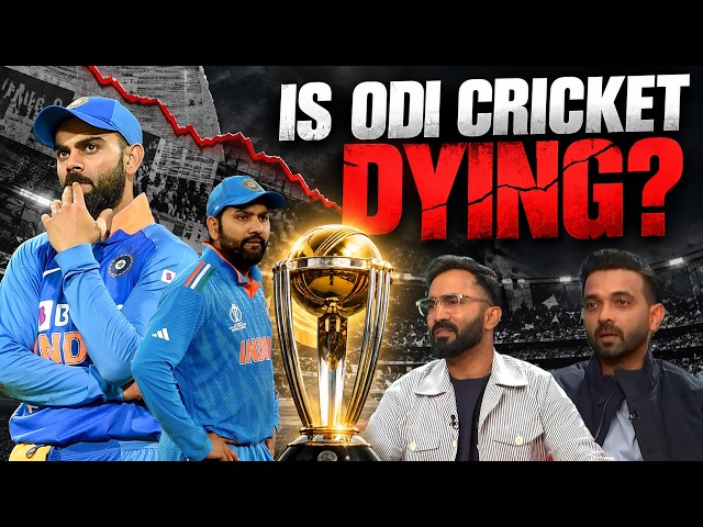 ODI Cricket Is DYING! How to save it? DK & Rahane answer