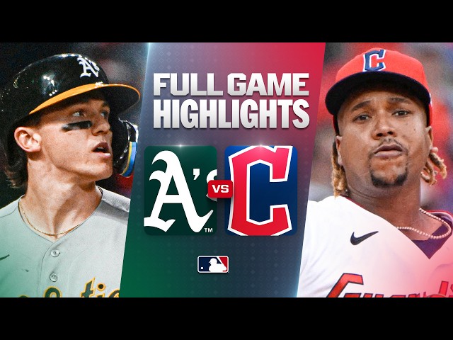 ATHLETICS vs. GUARDIANS: Official Full Game Highlights (September 20) | 2026 MLB Season