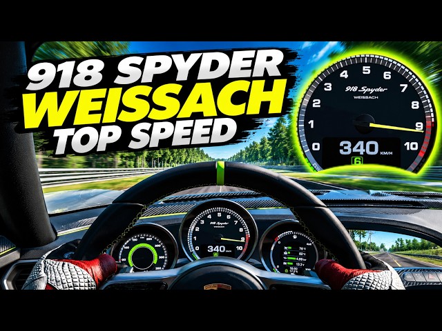 Porsche 918 Spyder Top Speed