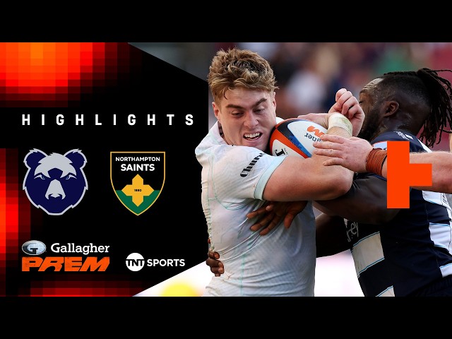 PULSATING TUSSLE! 💥 | Bristol Bears vs Northampton Saints | Gallagher PREM Rugby Highlights