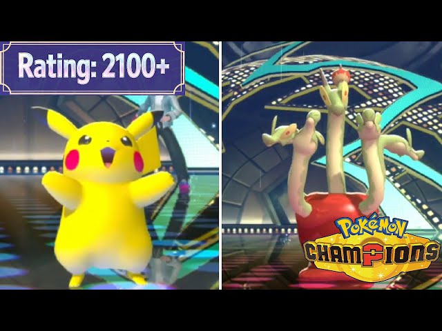 2100+ Ladder Push with Pikachu⚡️|  Pokémon Champions VGC [Season M-6]