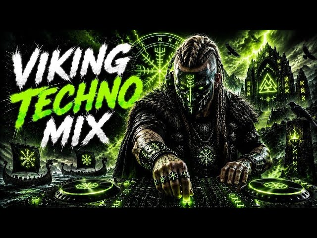 ⚔️ Feel the Viking fury, this dark techno set is exactly what you need for peak motivation