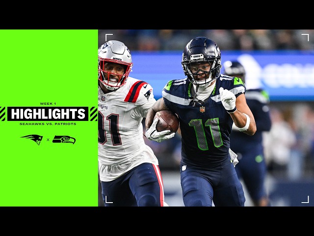 Seattle Seahawks vs. New England Patriots Highlights | 2026 Regular Season Week 1