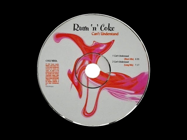Rum 'N' Coke ‎– Can't Understand (Long Mix)