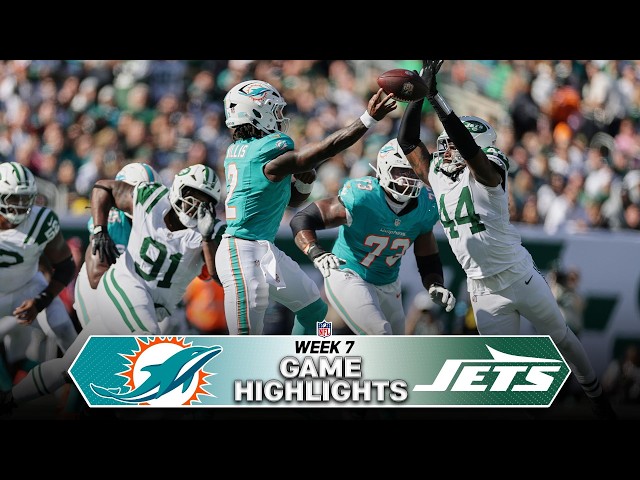 Miami Dolphins vs. New York Jets Game Highlights | 2026 NFL Season Week 7