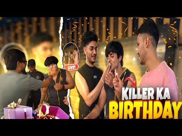 KILLER BHAI KA BIRTHDAY 🥳 | KILLER BIRTHDAY CELEBRATION ON IRL LIVE 😊 | ICO PAHADI AND KILLER 🥹