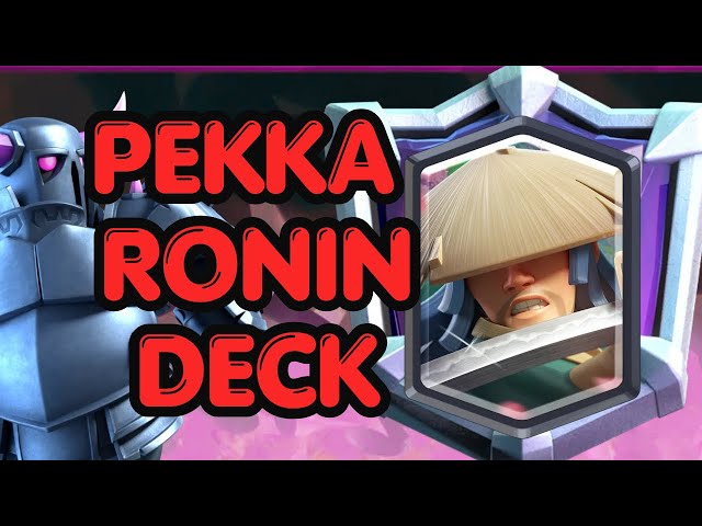 Pushing Ladder using META Pekka Ronin Deck
