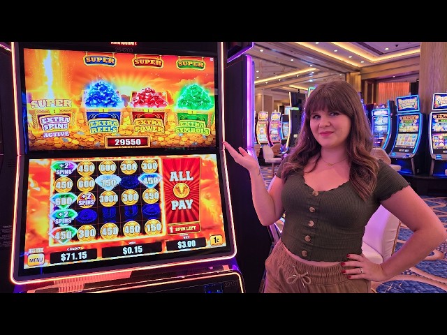 We Hit Huge on the NEW Buffalo Super Rush Slot Machine in Las Vegas!