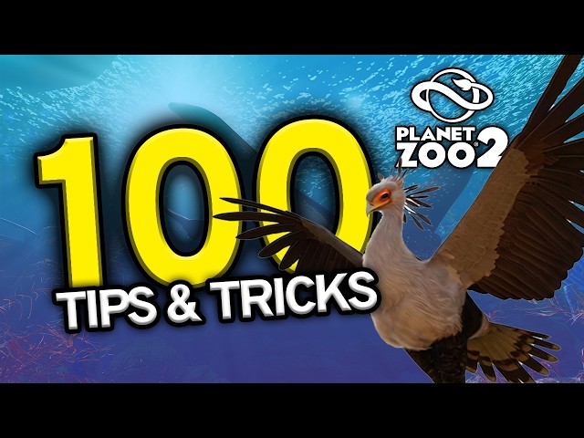 100 Beginner TIPS & TRICKS for Planet Zoo 2