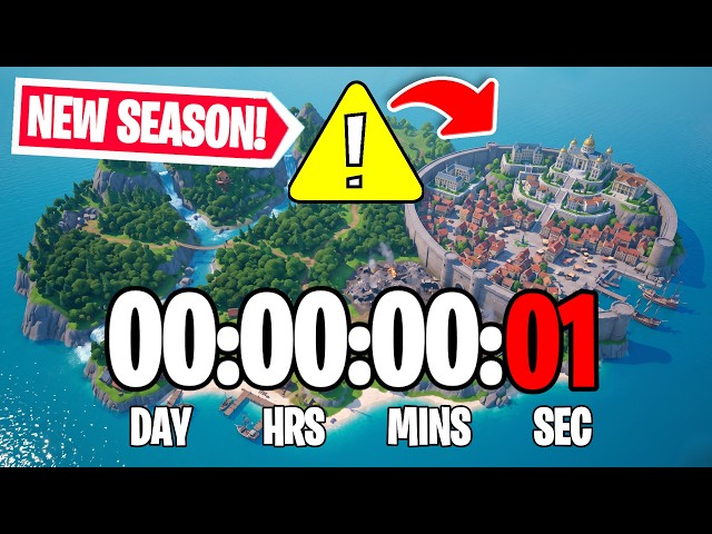 FORTNITE SEASON 5 CHAPTER 7 COUNTDOWN LIVE🔴 24/7 & Live Event!