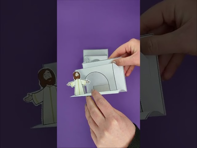 Empty Tomb Of Jesus - Easter Craft for Sunday School