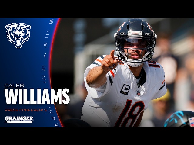 Caleb Williams on preparing for Brian Flores, Vikings defense | Press Conference