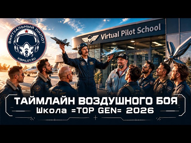 DOGFIGHT ALGORITHM Lesson #3.2 TopGen2026 VIRTUAL PILOT School #LIVESTREAM #GENAPILOTT