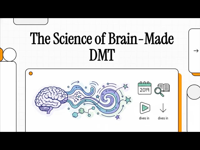 Your Brain Can Make DMT — And Probably More Than You Think! (Dean et al, 2019)