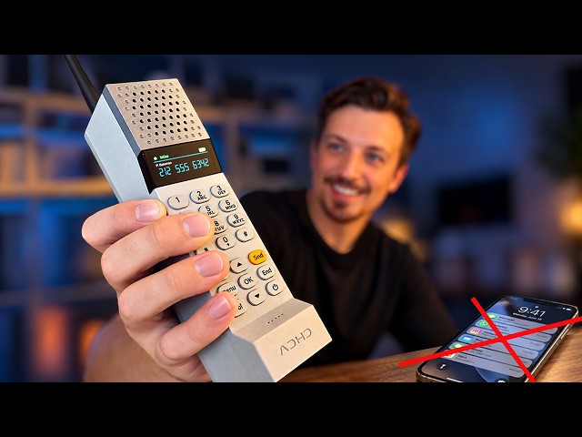 I Built My Own Phone to Stop Using My Phone