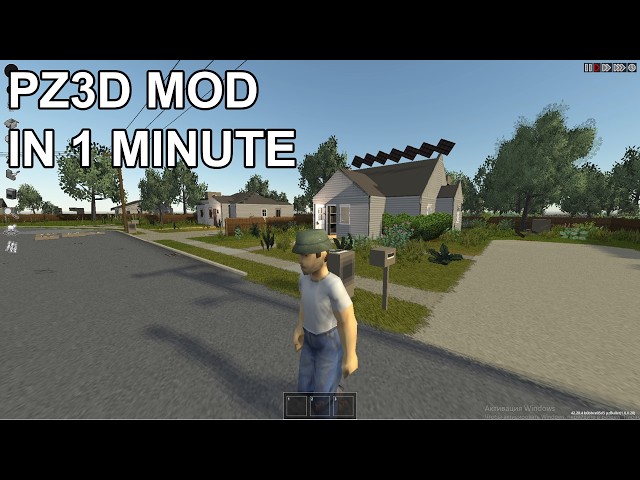 PZ3D mod instalation in ONE minute (check pin comment) 