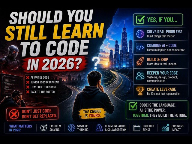 Should You Still Learn to Code in 2026?