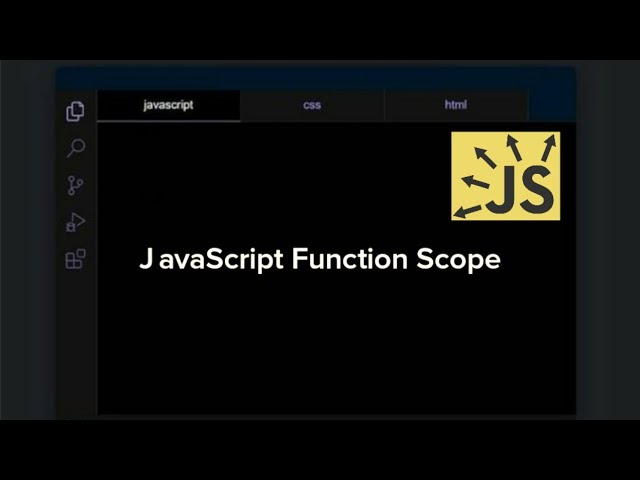 Function Scope - JavaScript Tutorial #Shorts #Romeo