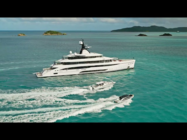 Luxury Super Yachts - CRN 67m M/Y Amor à Vida at the PBIBS 2026 - Ferretti Group