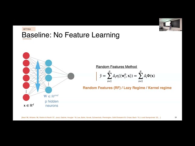 Luca Pesce | A spiked perspective on feature learning with gradient-based methods