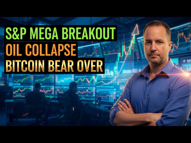 S&P Breaks Out, Oil Collapses And Bitcoin Bear Market OVER!