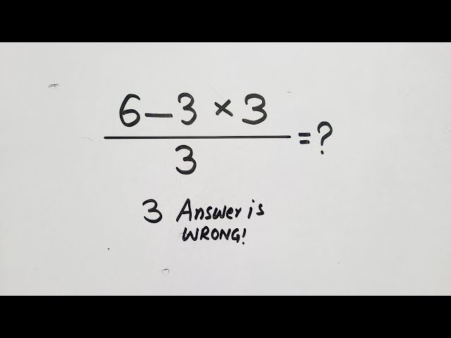 In This Math Problem most people make this mistake!
