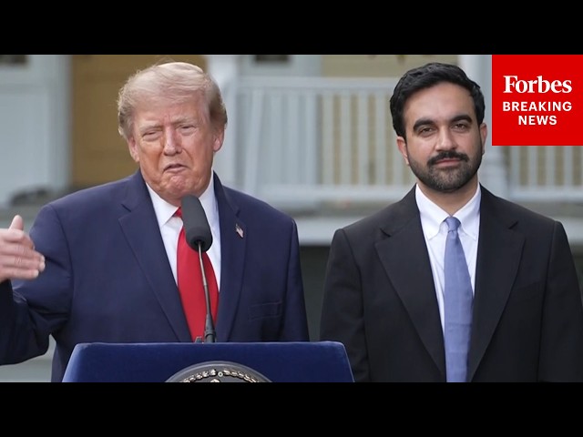 WATCH: Mamdani Asked About Trump's Ban On CNN, MSNOW, And Politico—Right In Front Of Trump