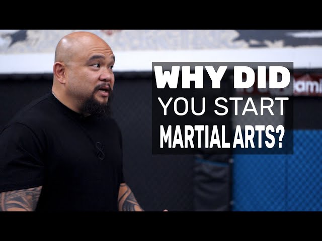 Most People Start Martial Arts Because They Got Beat Up
