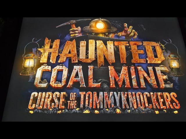Haunted Coal Mine 2026 walkthrough at Hersheypark's Dark Nights (Warning: Flashing Lights!)