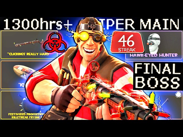1300+ Hour Sniper DOMINATES Casual🔸TF2 Gameplay