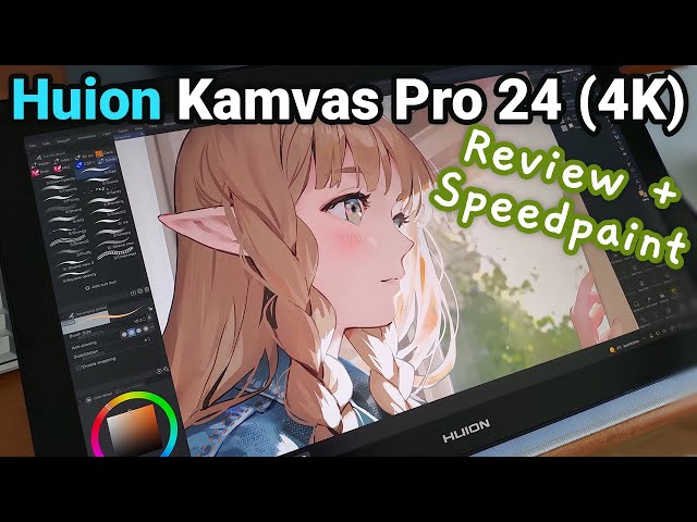 Huion Kamvas Pro 24 (4K) Review - Will this replace my Cintiq...?
