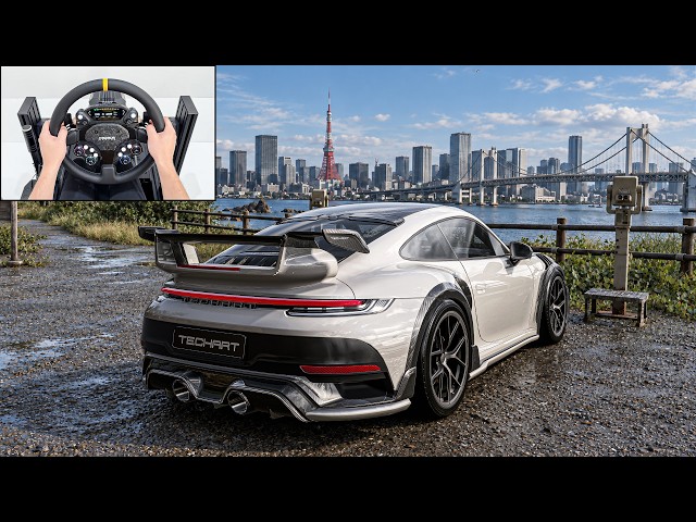 Porsche 911 Turbo S + DLSS5 | Forza Horizon 6 | Steering Wheel Gameplay