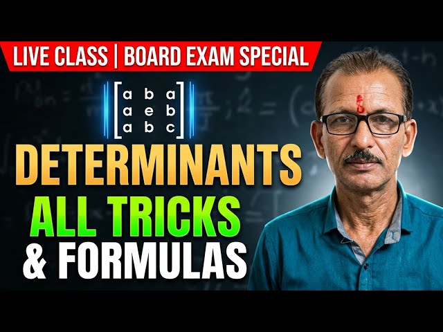 Class 12 th Maths chapter 4 determinants @ R.N education by R.N Sir