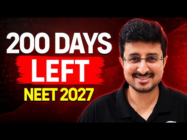 If You Want 160+ in NEET Physics 2027, WATCH THIS FIRST 🚨