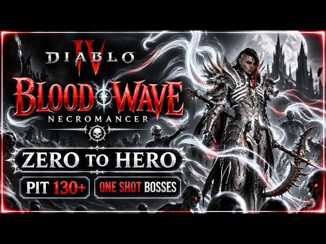 LET'S BUILD THE ULTIMATE BLOOD WAVE NECRO IN DIABLO 4 SEASON 15! (TOP 20 SSF)