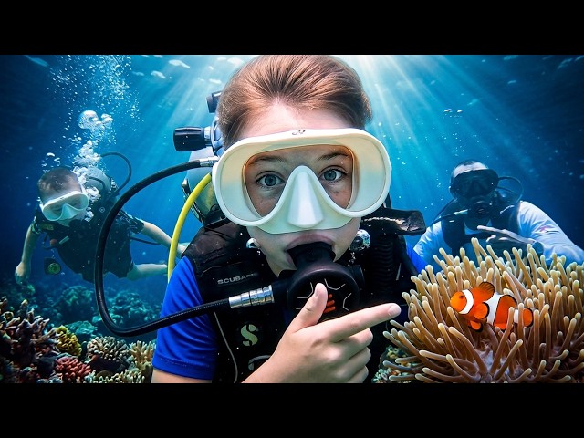 Scuba Diving Adventure for Kids 💦 Oliver and Lucas Dive to Explore the Ocean & Find Nemo 🤿