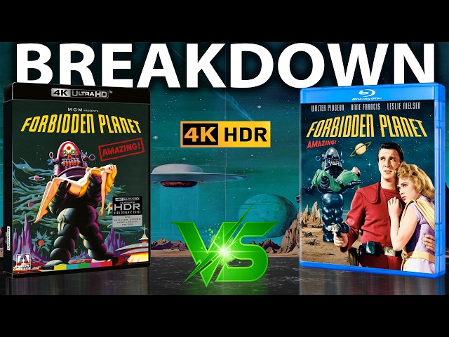 4K UHD HDR Blu-ray Breakdown | Forbidden Planet 1956