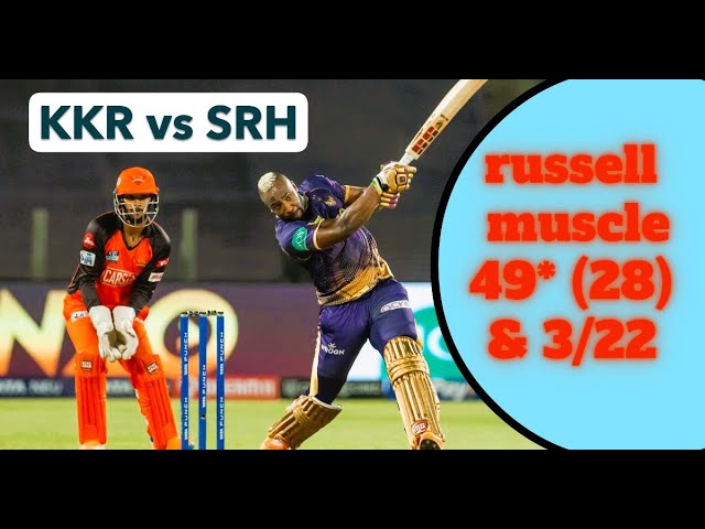 Full Highlights | KKR vs SRH | Russell's 49* | IPL 2022 #cricket #ipl #trending