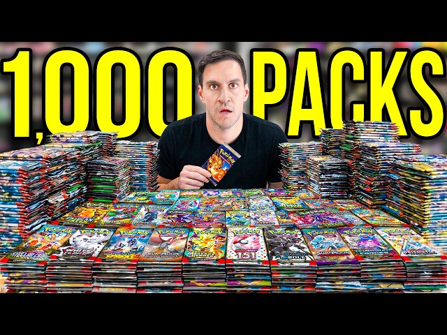 1,000 PACKS... BUT Video Ends If We Pull the CHASE CARD