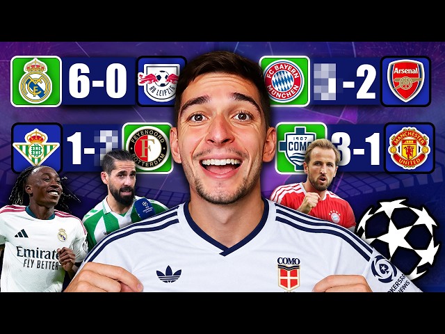 UEFA Champions League *MATCHDAY 3* Prediction