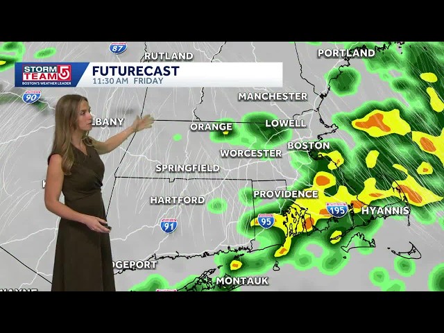 Video: Impact weather Friday and Saturday
