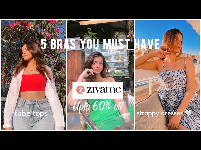 5 Bras You must have | Zivame upto 60% off Hello Summer Sale 2022