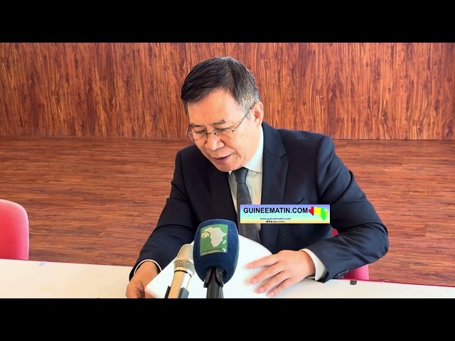 🔴 Coopération sino-guinéenne : WANG Hui met en lumière les principaux acquis et perspectives