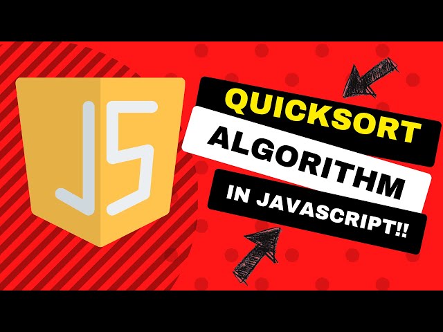 Quicksort Algorithm in 10 min - JavaScript