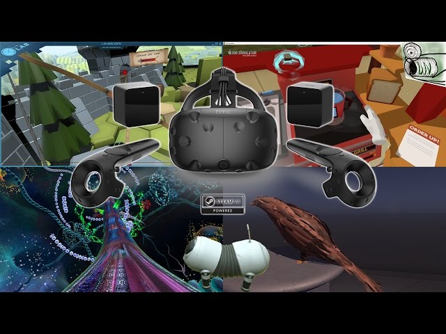 Die Vive und ihre kleinen Spiele HTC Vive ausprobiert