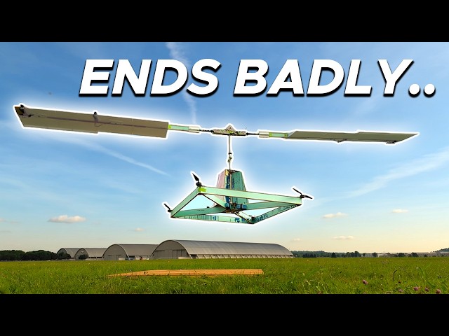 Building A HUGE 24ft DRONE (DARPA Lift Challenge)