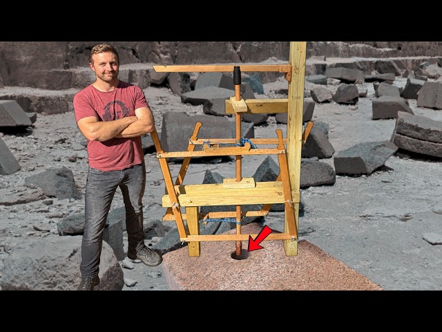I Built a Giant Drill to Test Ancient Egyptian Engineering
