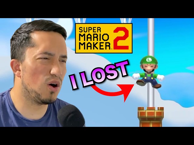 I lost by just FRAMES!!! | Expert NO CHECKPOINT Challenge! (Super Mario Maker 2)